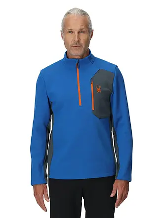 SPYDER | Herren Pullover mit 1/2 Zip BANDIT | blau